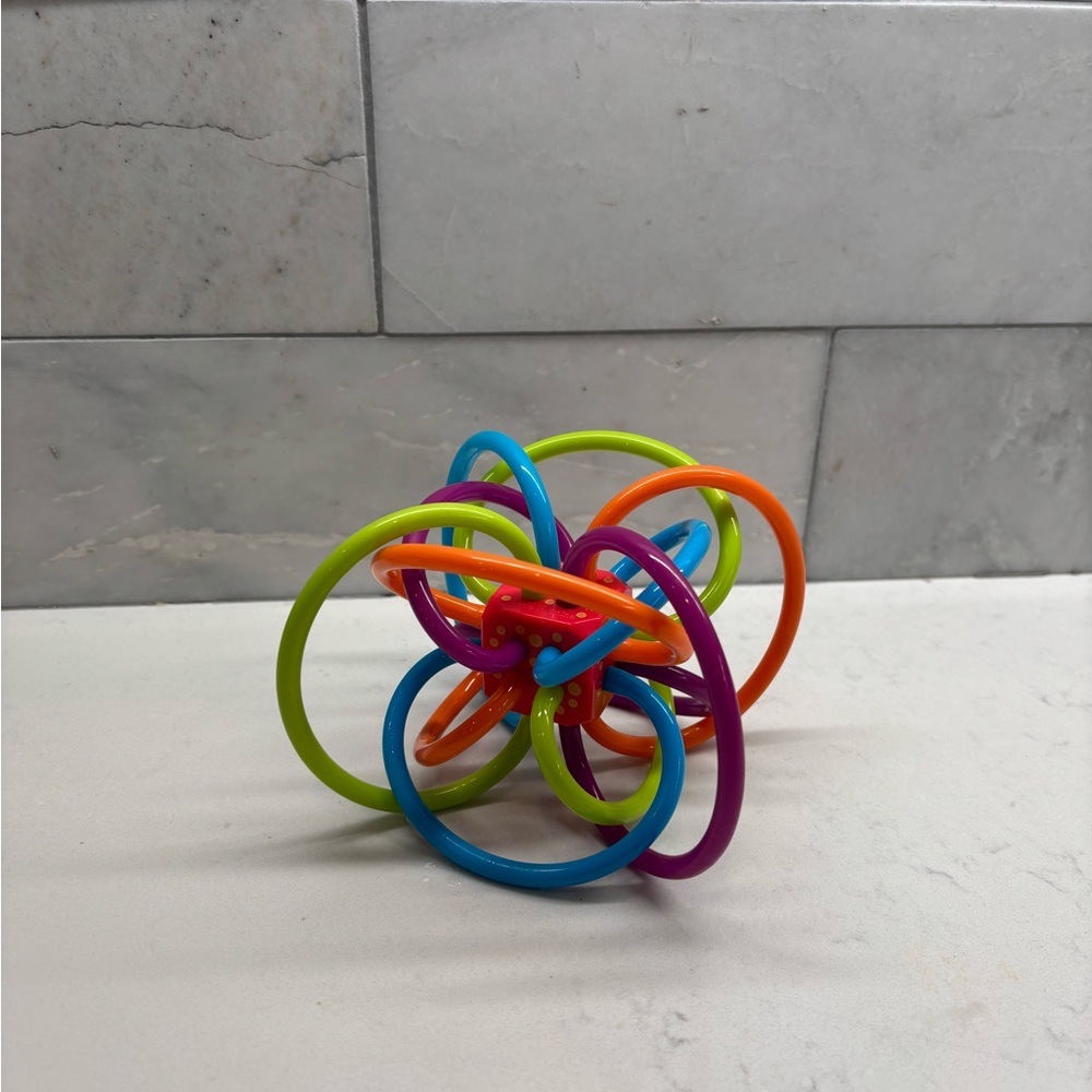 Colorful Baby Rattle and Teether Set - Picture 6 of 7
